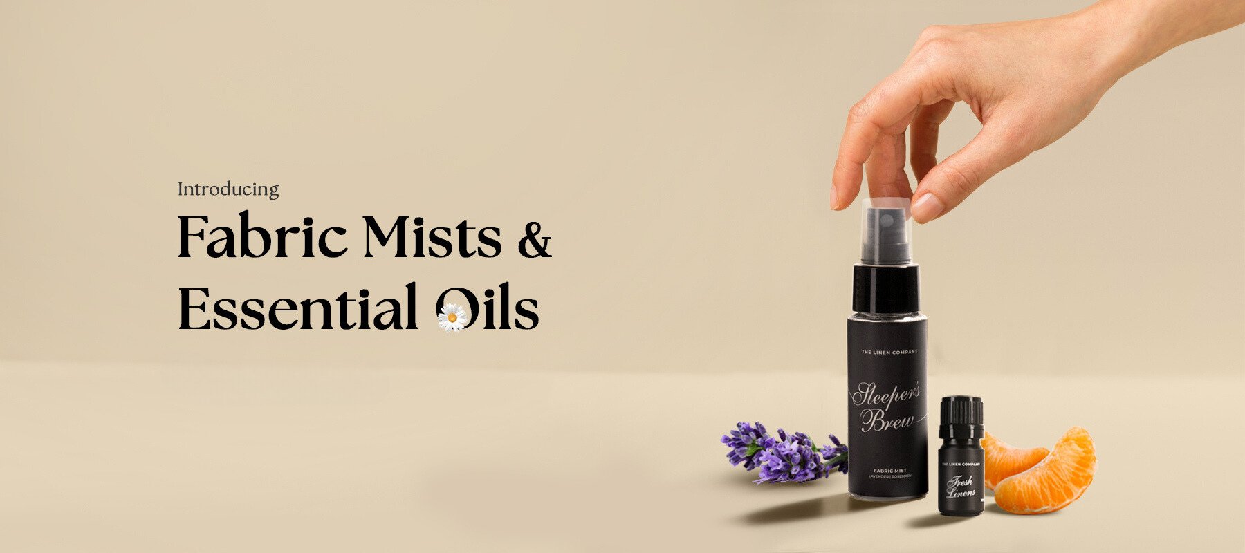 Introducing Home Fragrances: Essential Oils & Fabric Mists - THE LINEN COMPANY