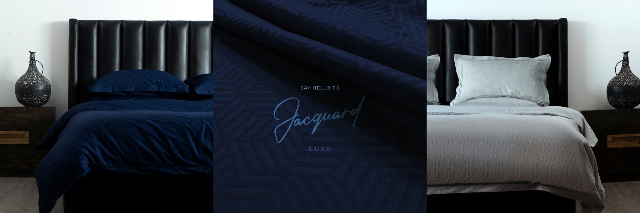 Introducing Jacquard Bedding - THE LINEN COMPANY