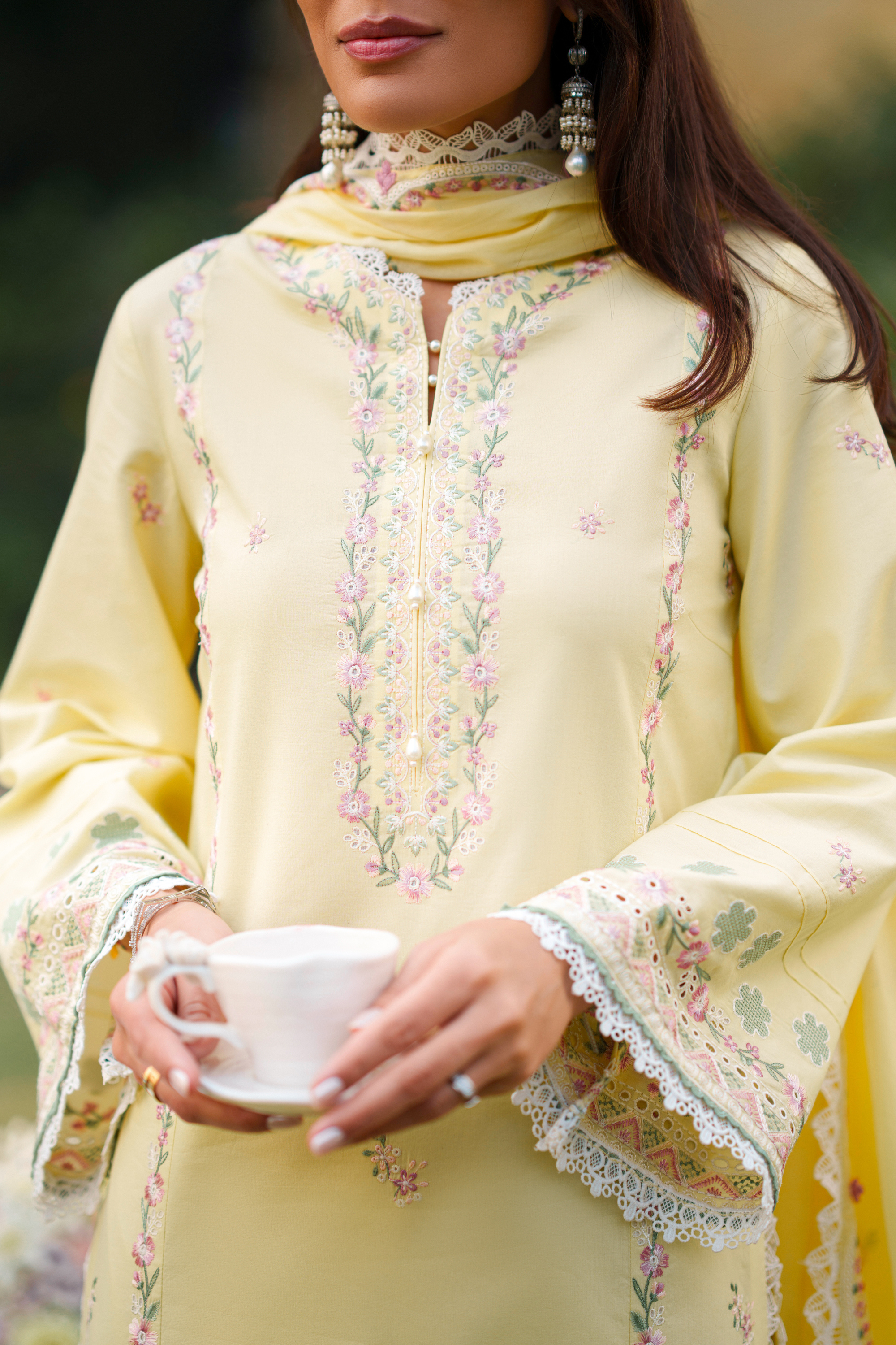Soft Primrose - Luxury Lawn Suit