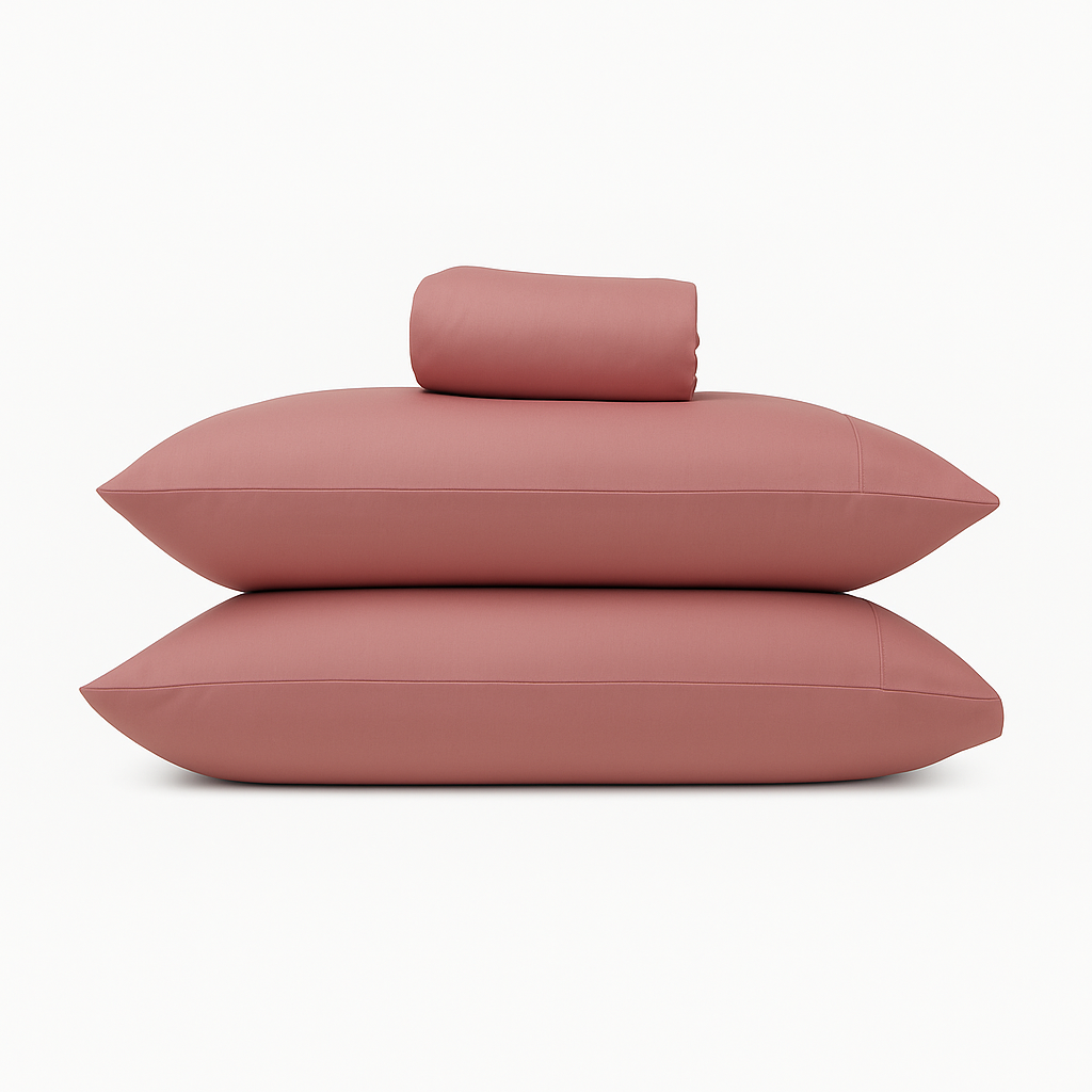 Solid Bed Sheet Set - Basic