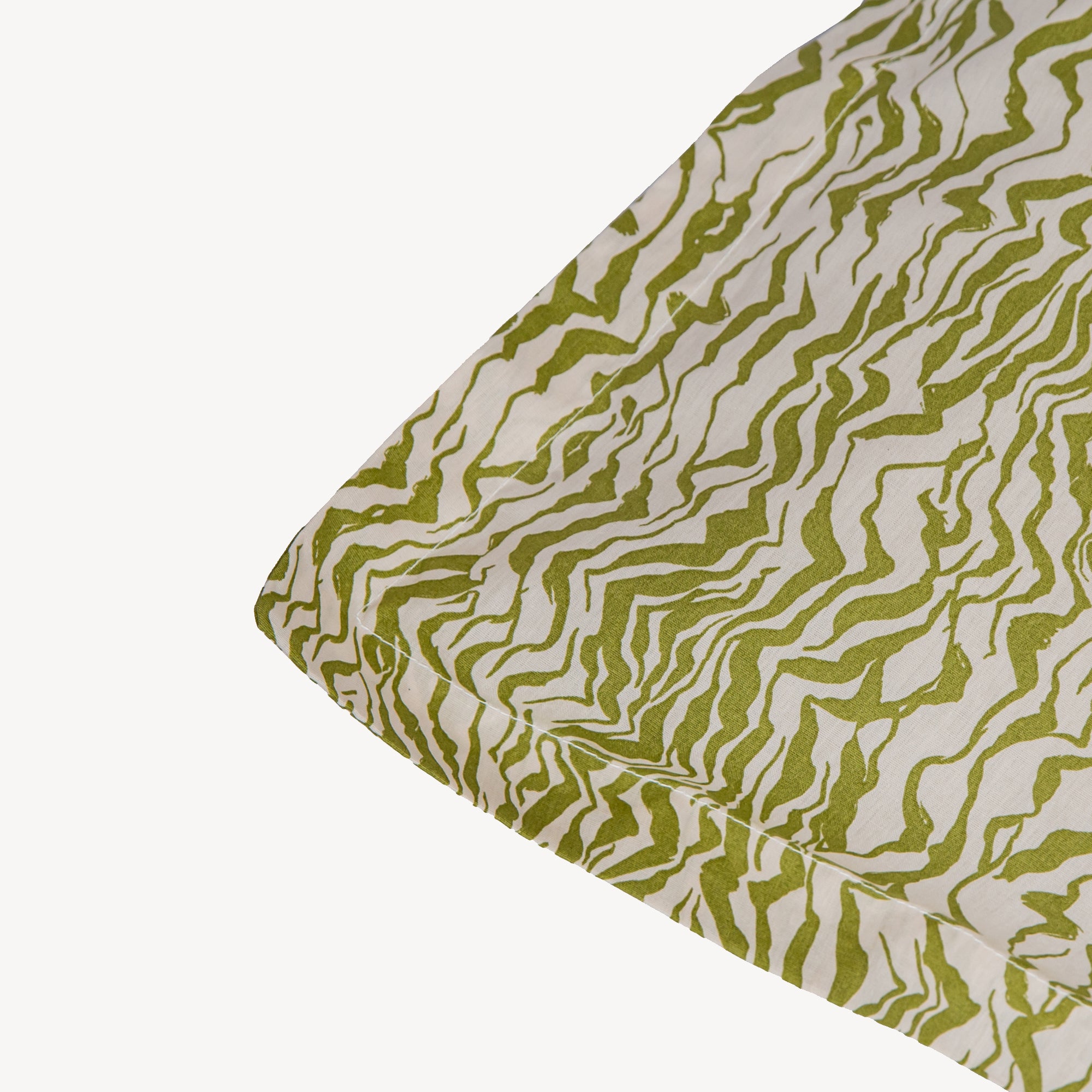 Green Trails Cushion Cover