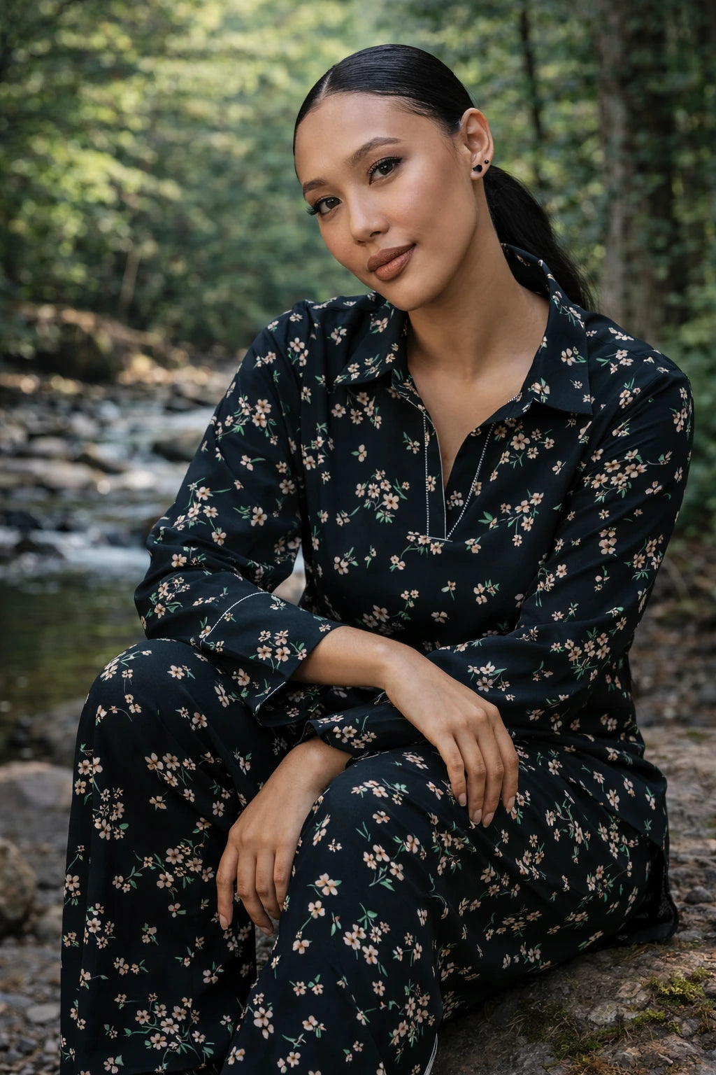 Shadow Ditsy Co-ord Set