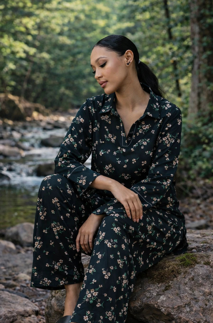 Shadow Ditsy Co-ord Set