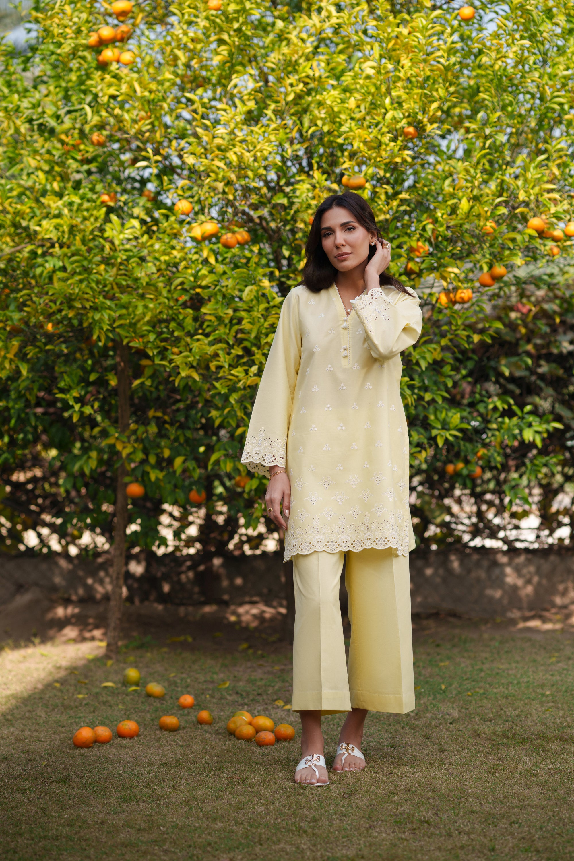 Yellow Blossom Co-ord Set