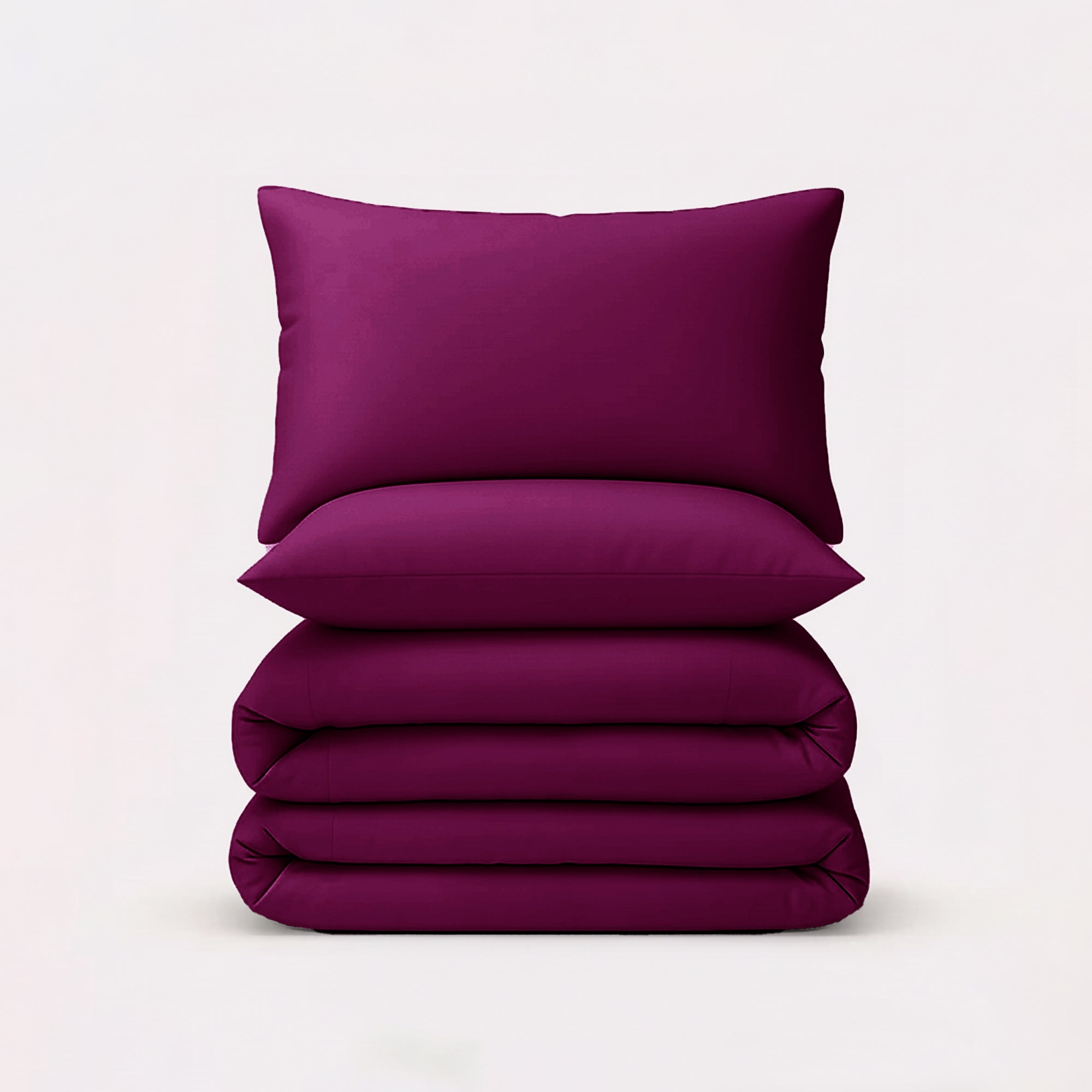 Plum Duvet Cover Set