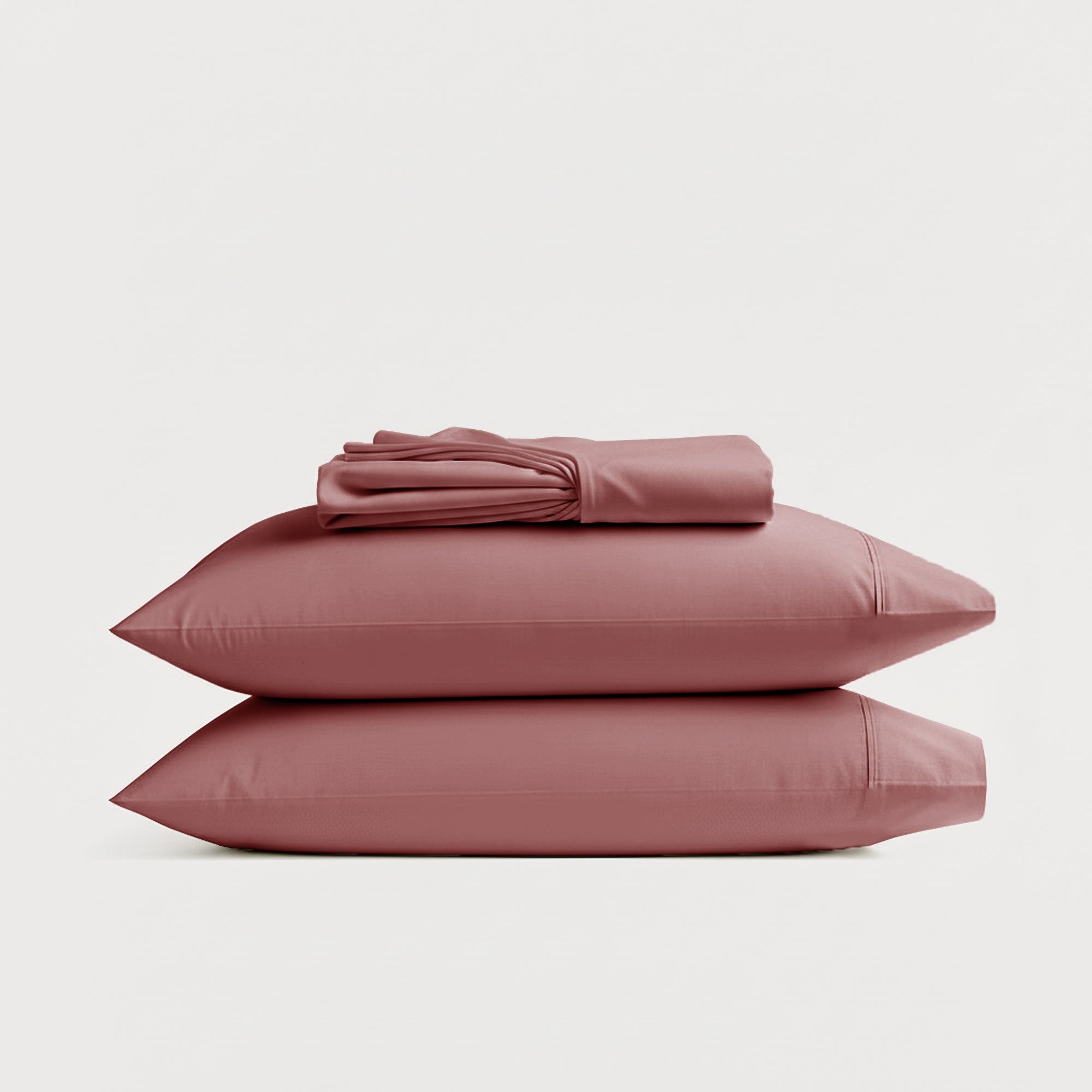 Luxe Rose Pink Bed Sheet Set