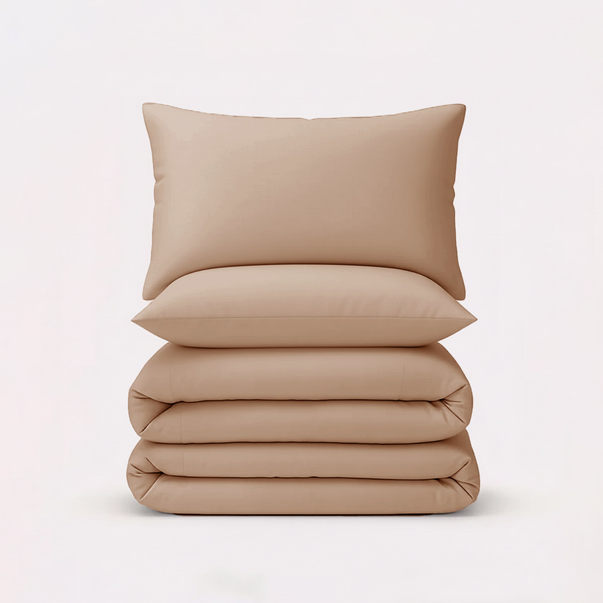 Luxe Taupe Duvet Cover Set
