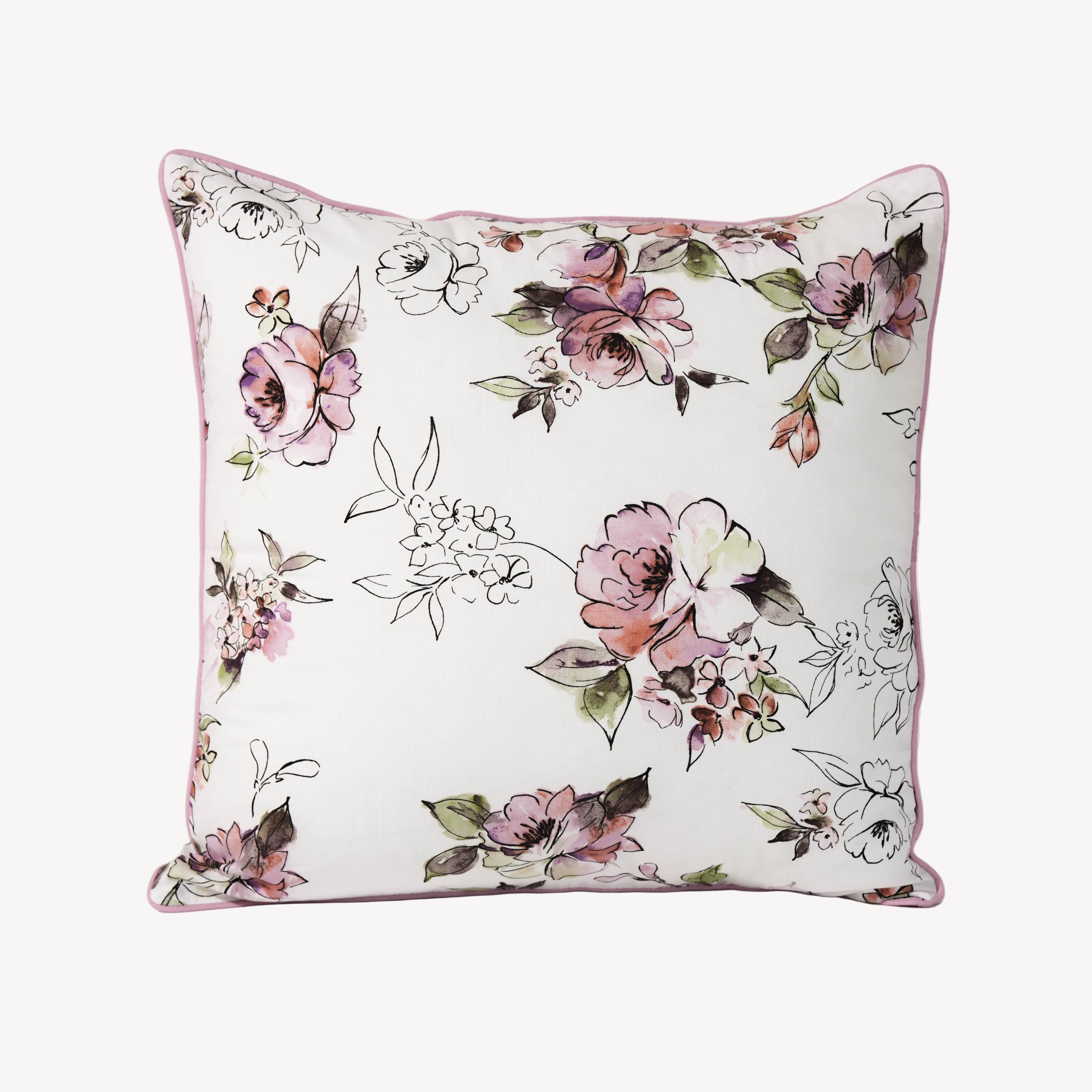 Victorian Rose Cushion Cover