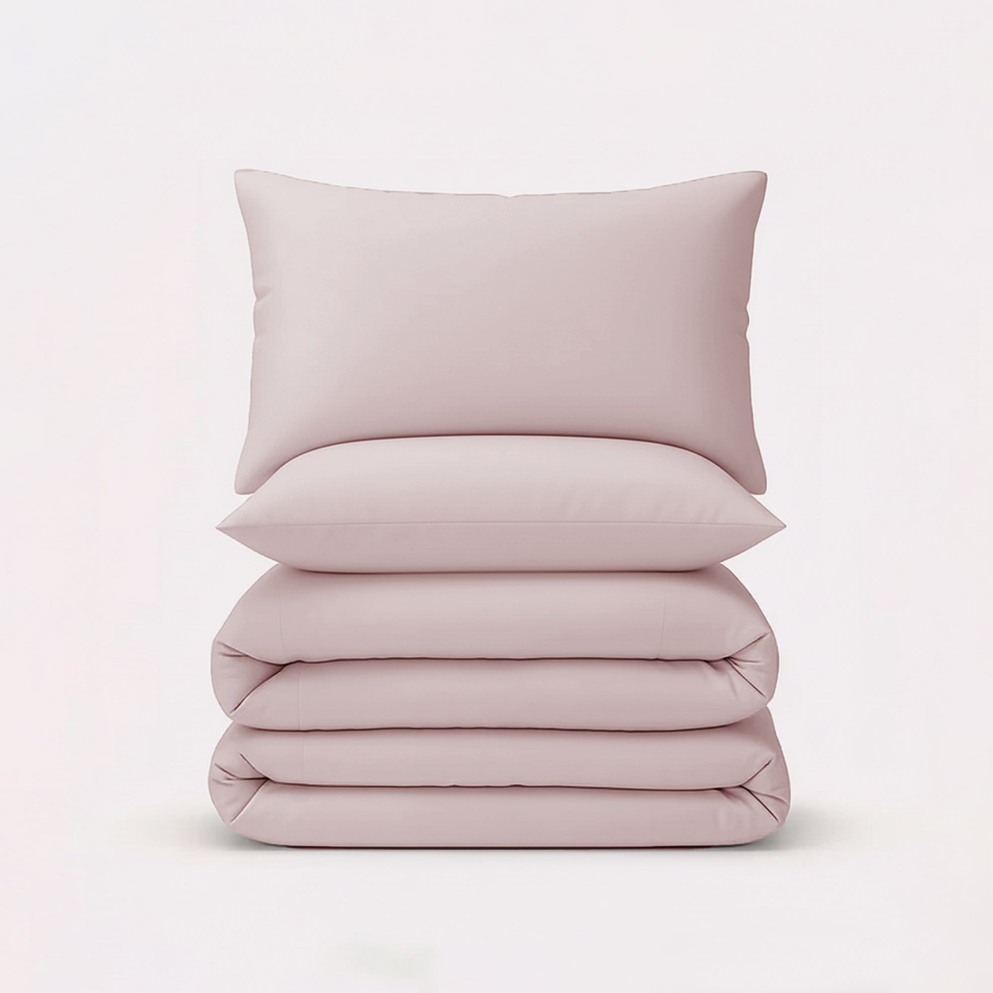 Powder Pink Duvet Cover Set